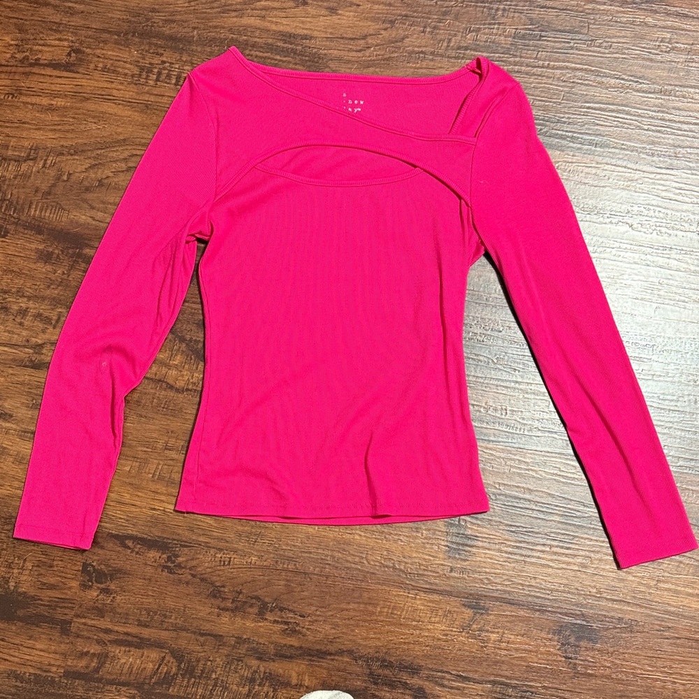 Hot Pink Athletic Top